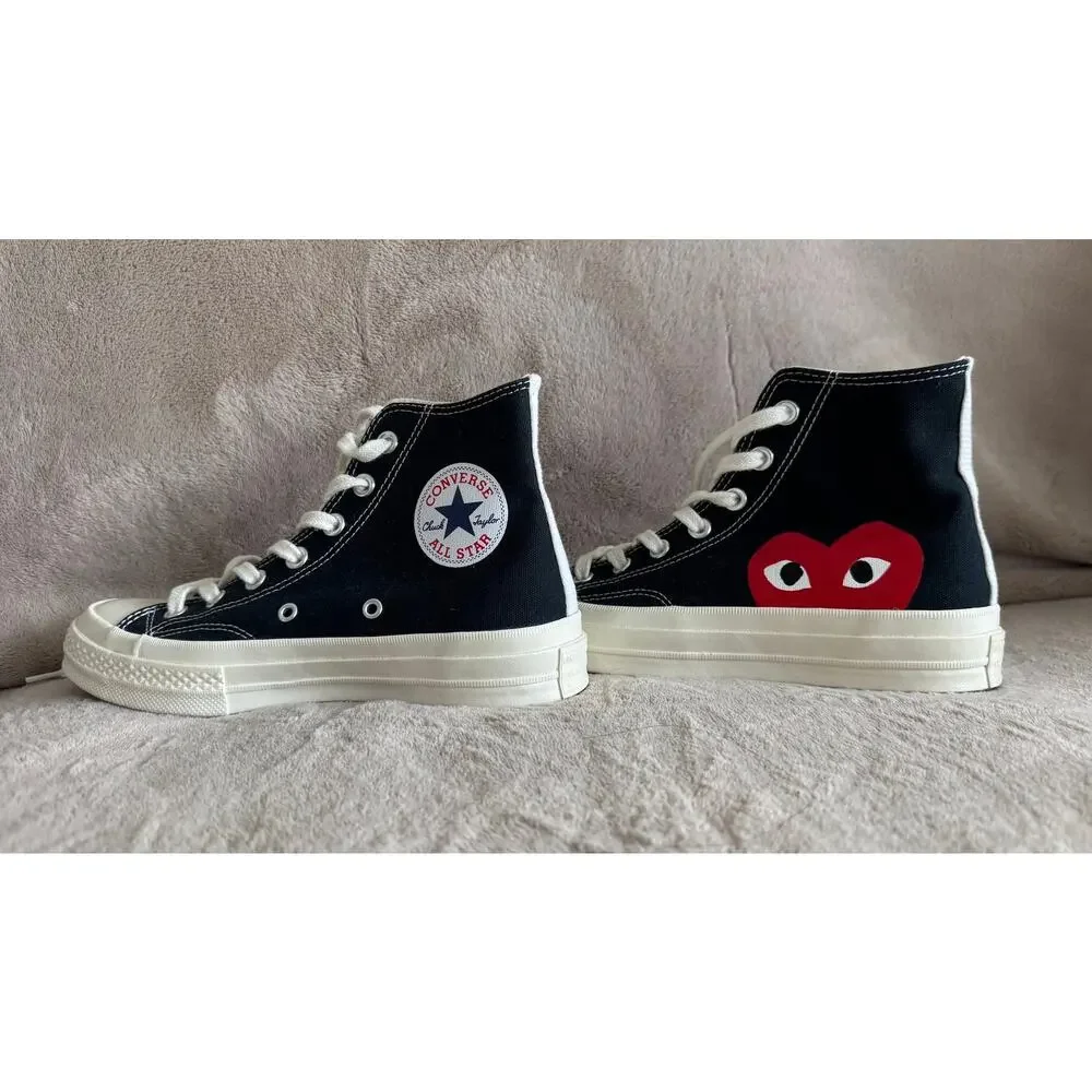 Converse x COMME des GARÇONS PLAY Chuck 70 High Black Heart Unisex-W7/M5 150204C